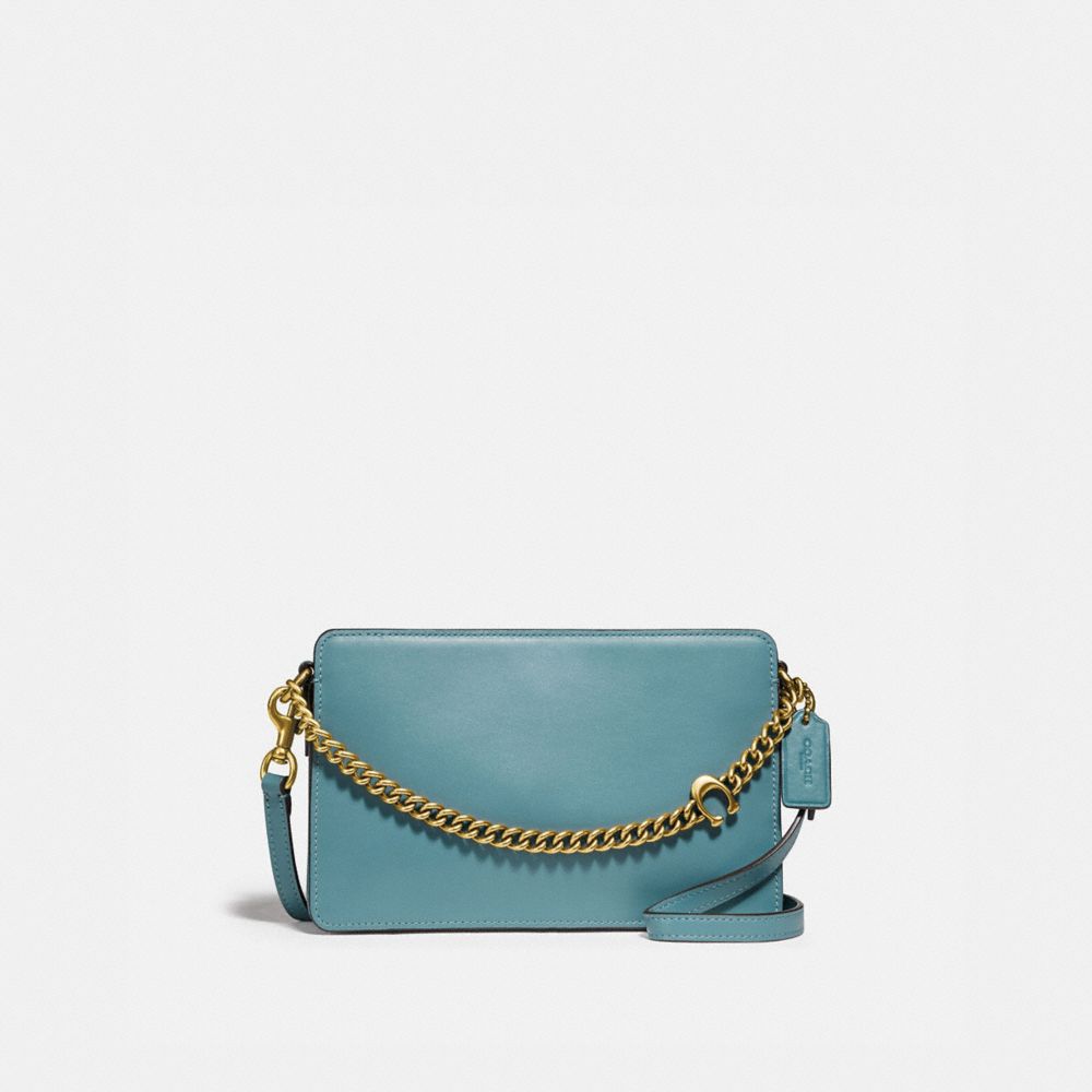 SIGNATURE CHAIN CROSSBODY - B4/MARINE - COACH 78801