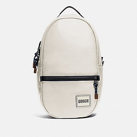 COACH PACER BACKPACK WITH COACH PATCH - BLACK COPPER/CHALK - 78830