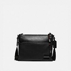 PACER CROSSBODY WITH COACH PATCH - 78834 - BLACK COPPER/BLACK