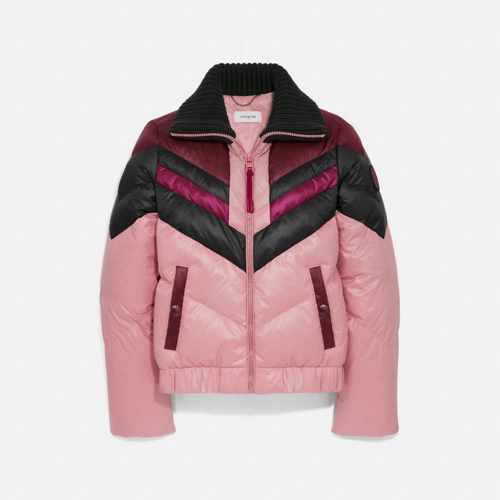 SKI JACKET - PINK - COACH 78972