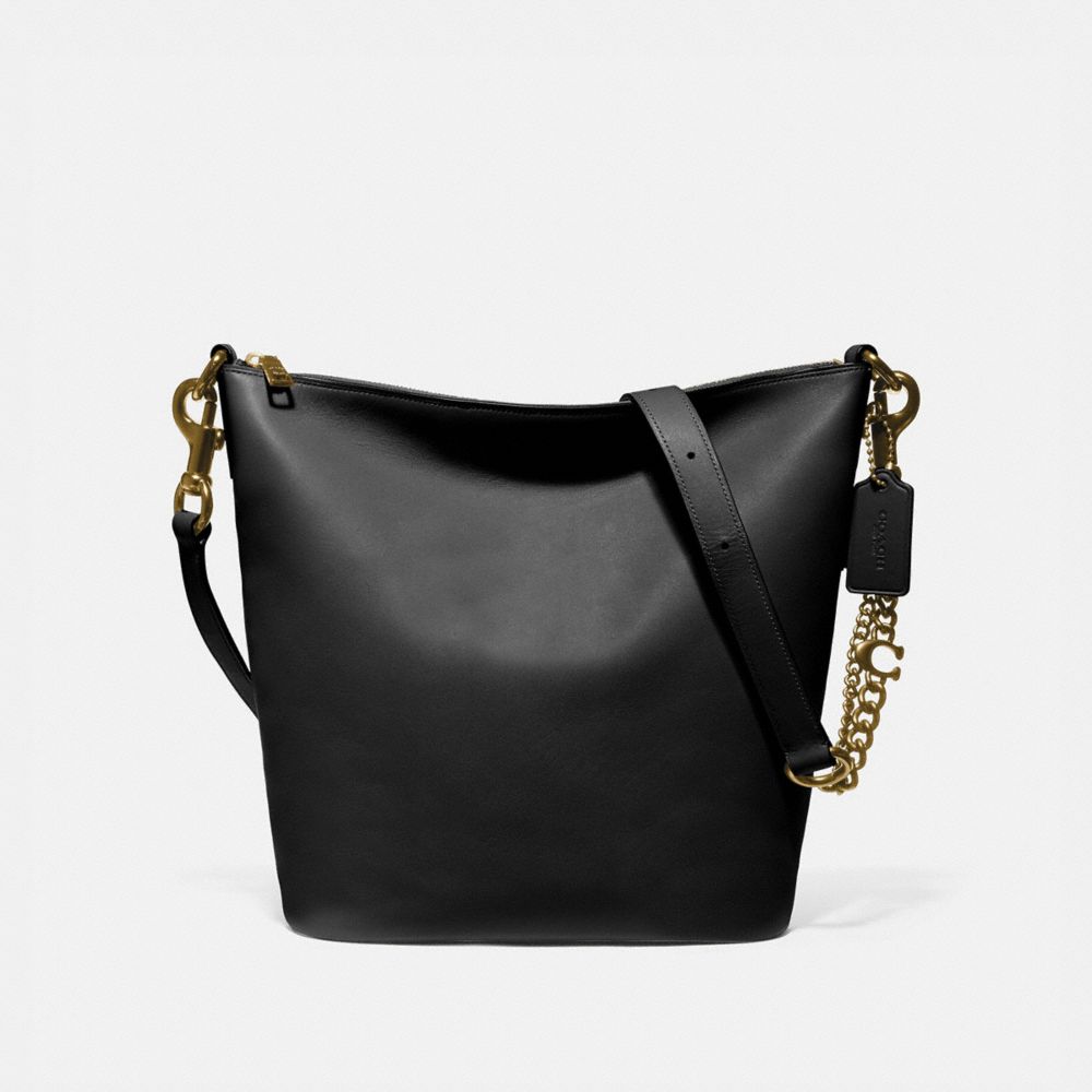 SIGNATURE CHAIN DUFFLE - B4/BLACK - COACH 79029