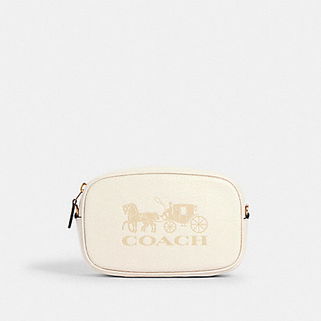 COACH CONVERTIBLE BELT BAG WITH HORSE AND CARRIAGE - IM/CHALK - 79212
