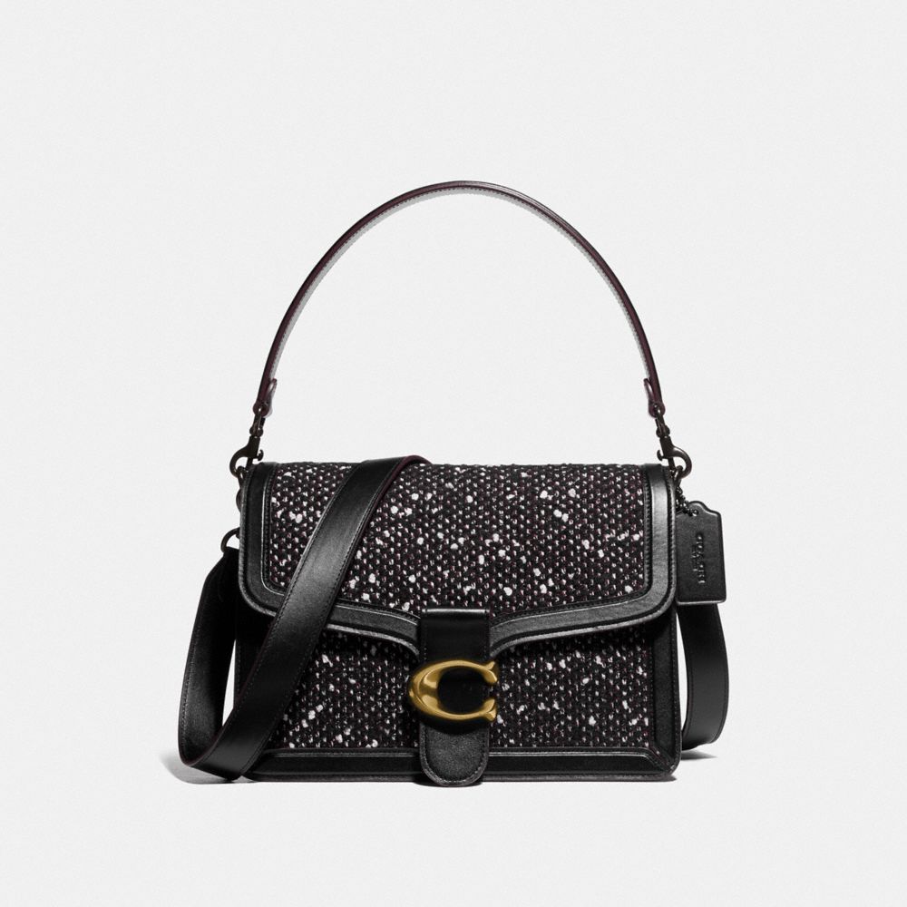 COACH 79350 TABBY SHOULDER BAG B4/BLACK/BLACK