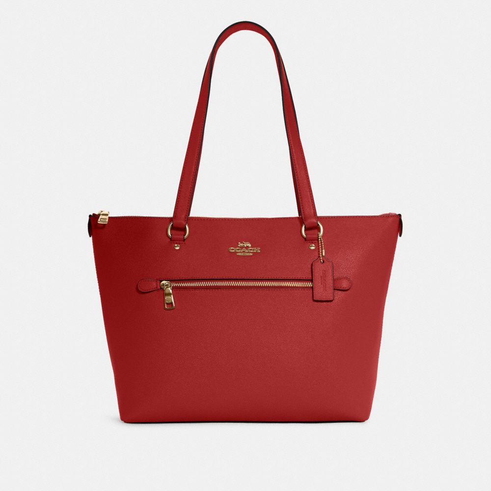 COACH 79608 Gallery Tote IM/RED APPLE