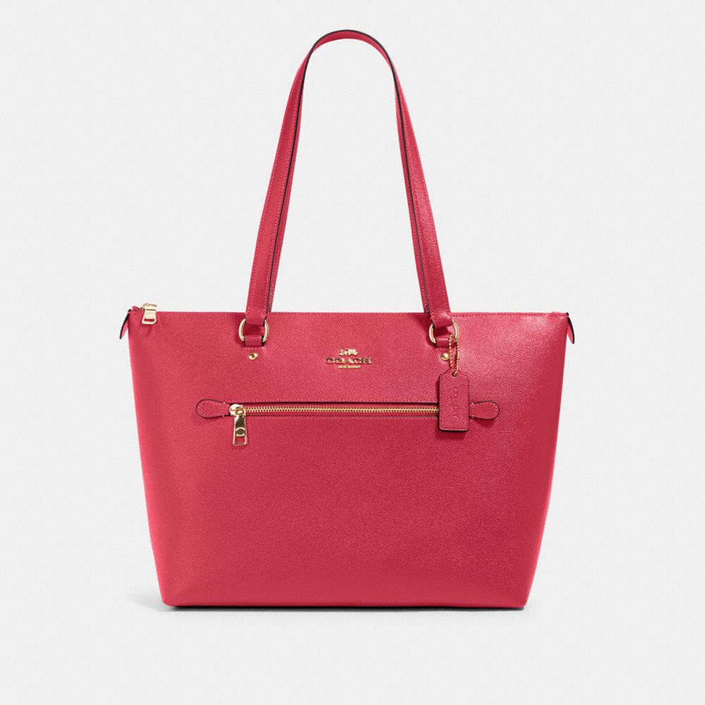 COACH 79608 Gallery Tote IM/ELECTRIC PINK