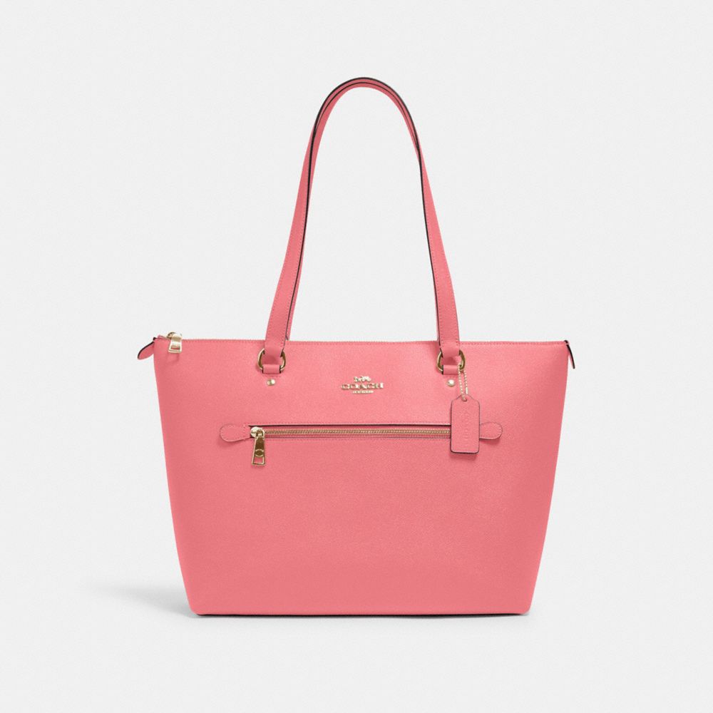 COACH Gallery Tote - GOLD/TAFFY - 79608