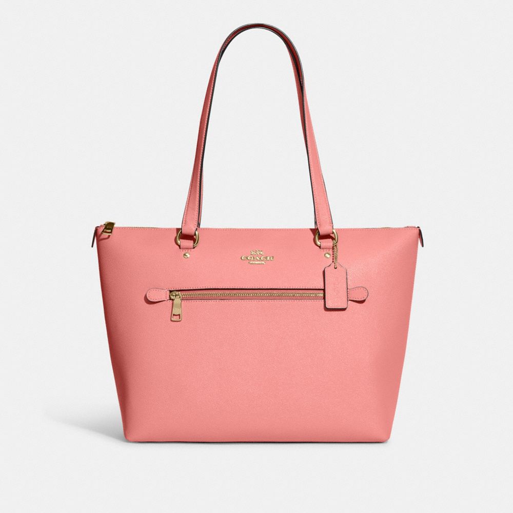 COACH 79608 Gallery Tote GOLD/CANDY PINK