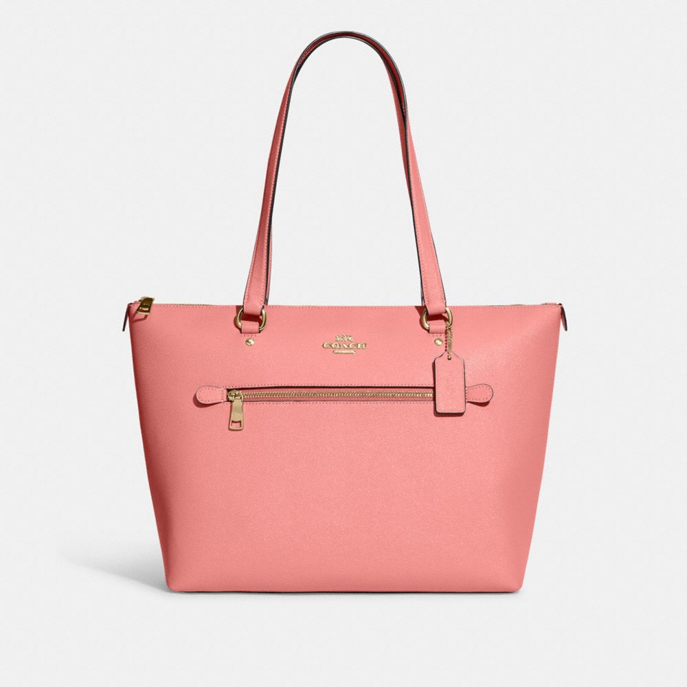 COACH 79608 Gallery Tote Gold/Candy Pink