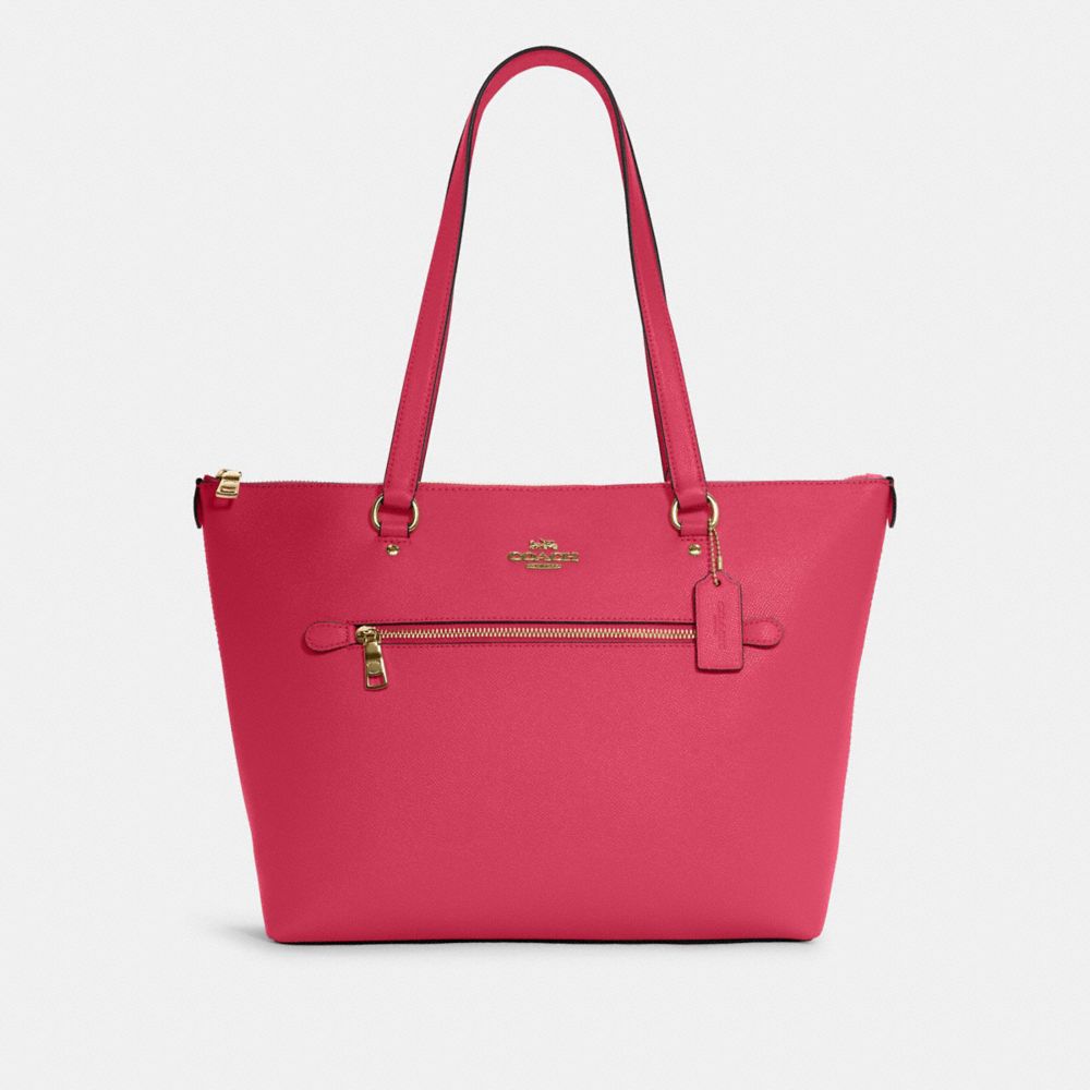 COACH 79608 - Gallery Tote GOLD/BOLD PINK