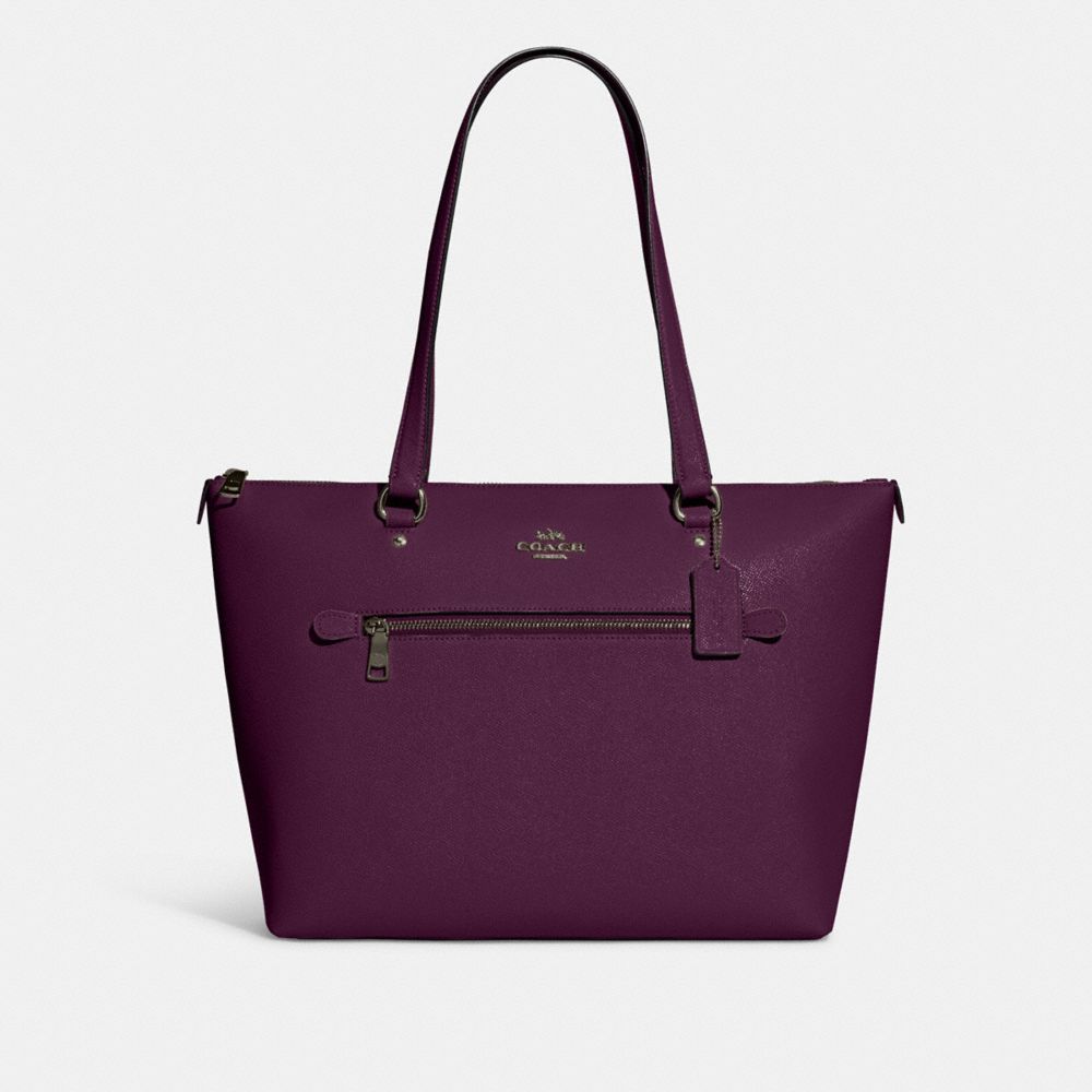 COACH 79608 Gallery Tote QB/BOYSENBERRY