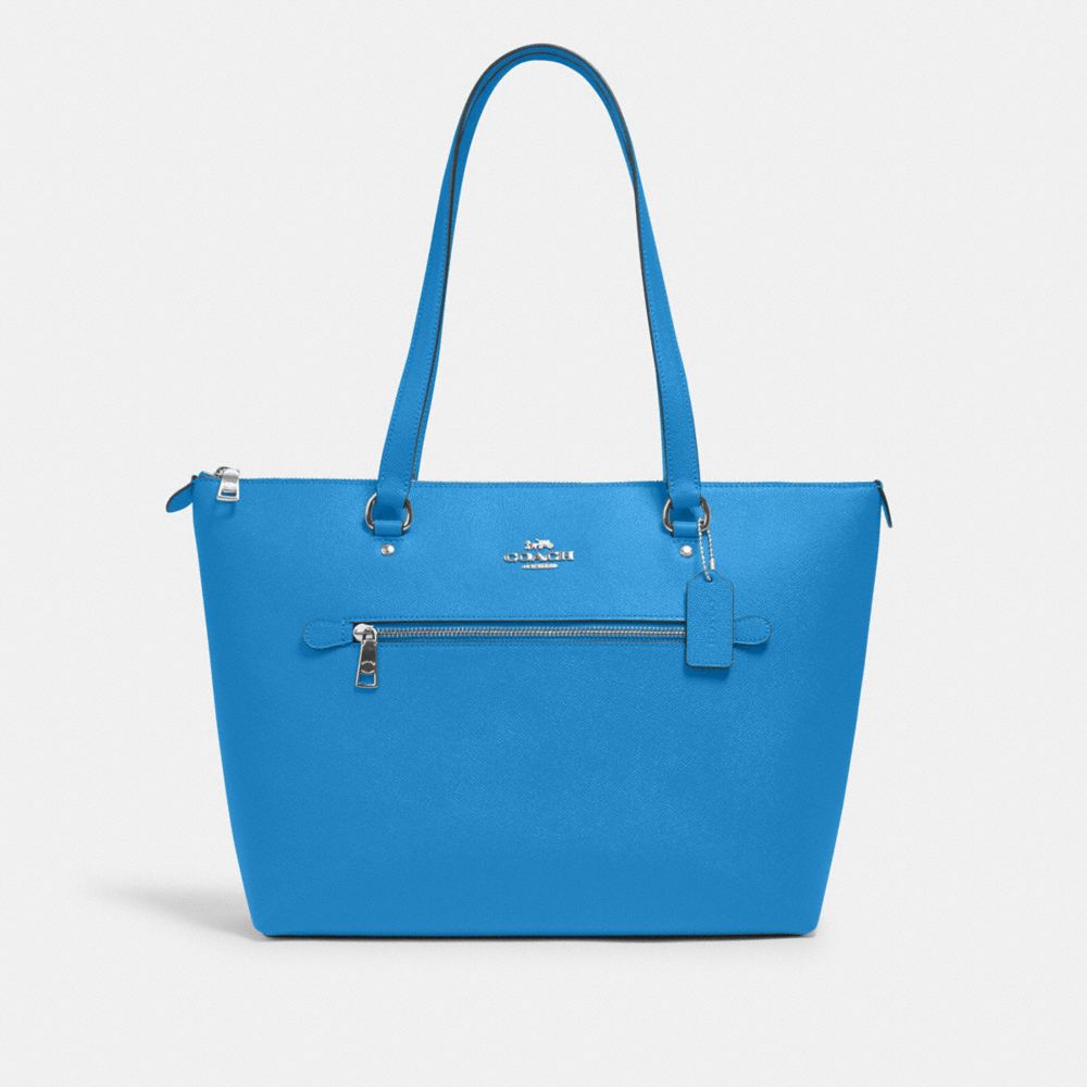 COACH 79608 GALLERY TOTE SV/VIVID BLUE