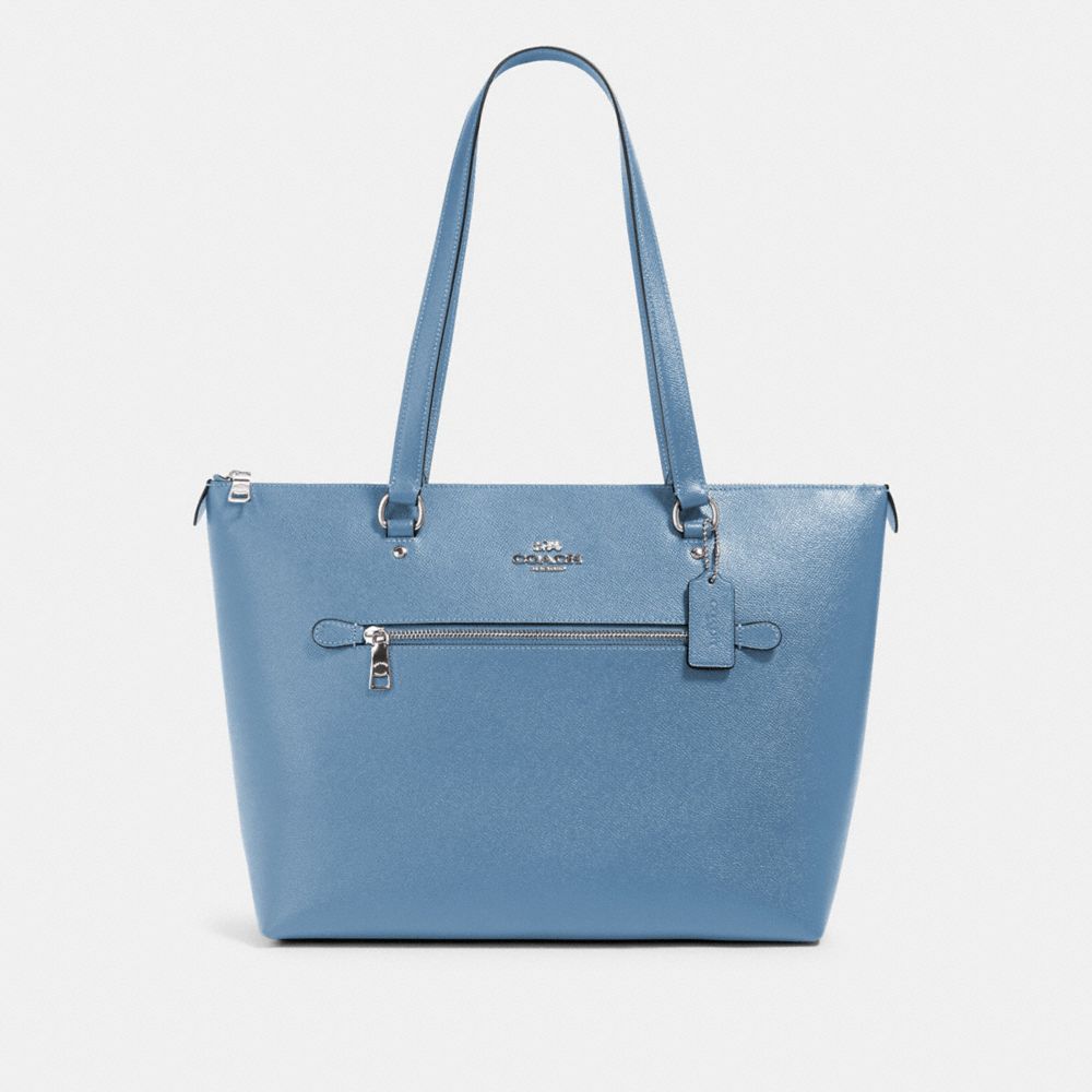 COACH 79608 Gallery Tote SV/SLATE