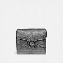 TABBY SMALL WALLET - 79622 - GUNMETAL/METALLIC GRAPHITE