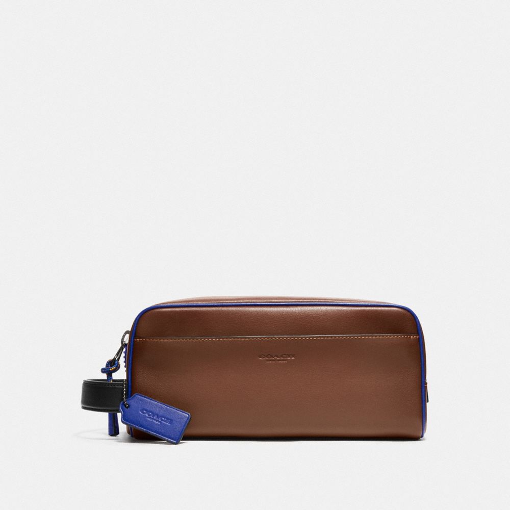 TRAVEL KIT - SADDLE/SPORT BLUE - COACH 79735