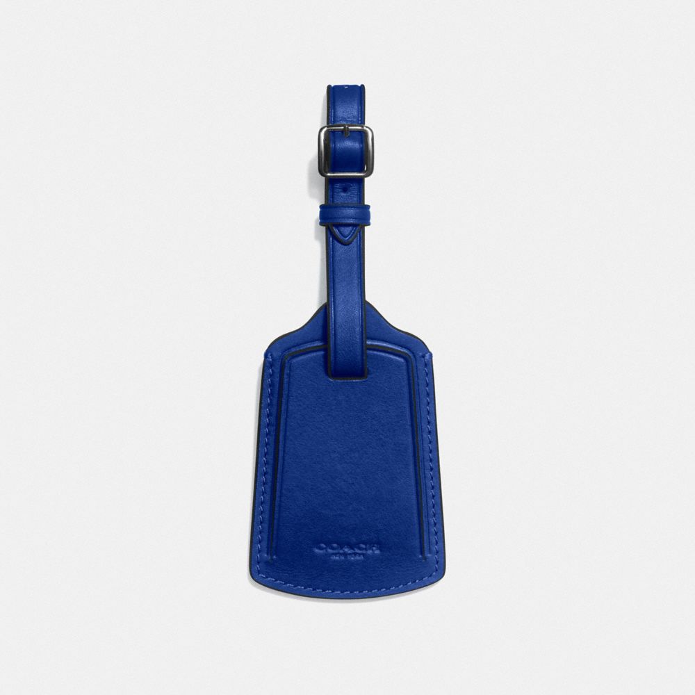 COACH LUGGAGE TAG - SPORT BLUE - 79809