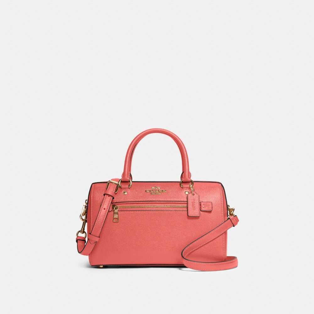 ROWAN SATCHEL - 79946 - IM/BRIGHT CORAL