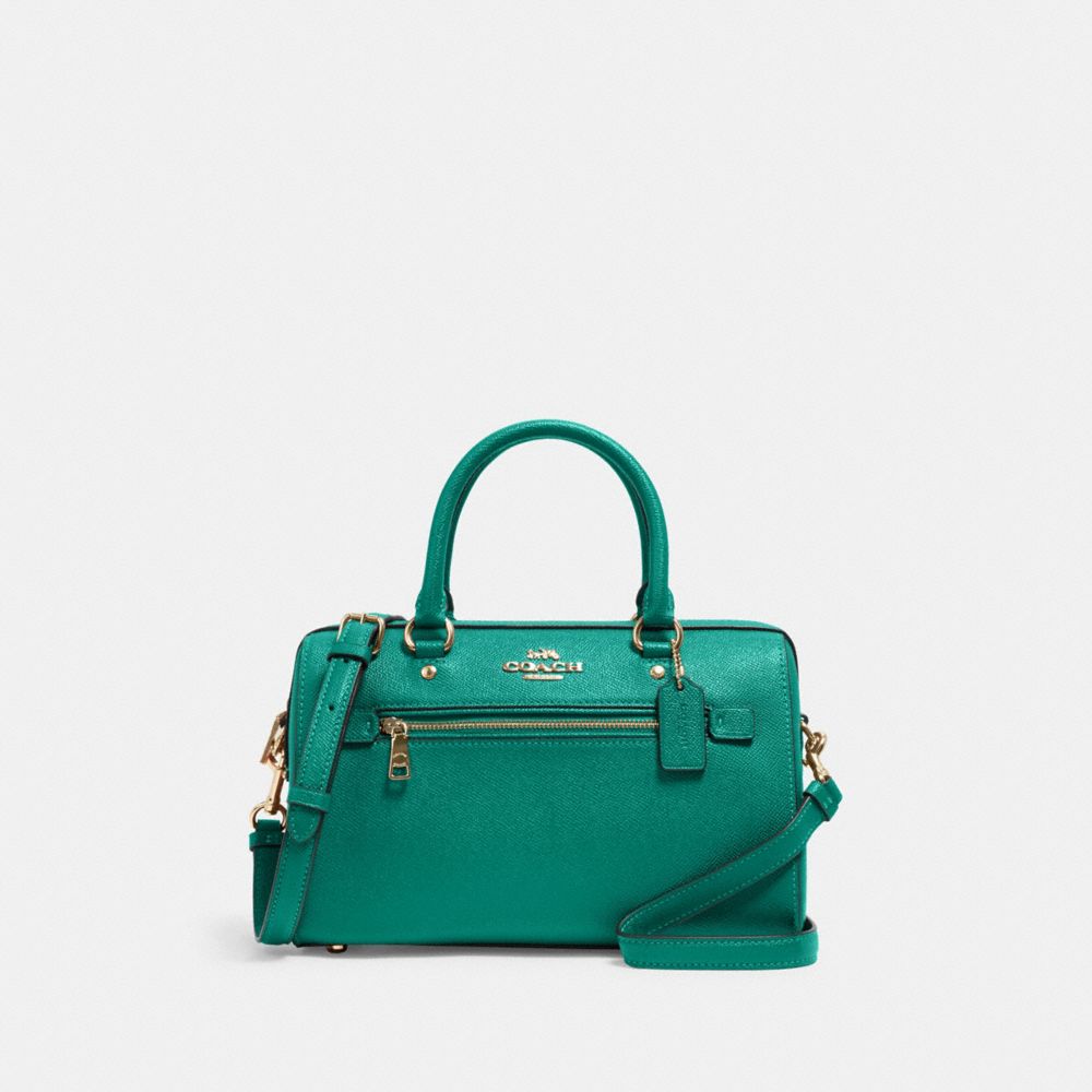 COACH ROWAN SATCHEL - IM/BRIGHT JADE - 79946