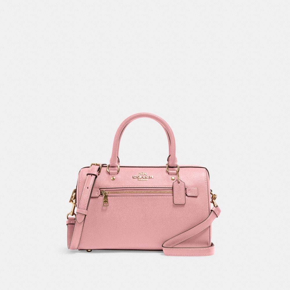 Coach, Bags, Coach Rowan Satchel Bold Pink Multi