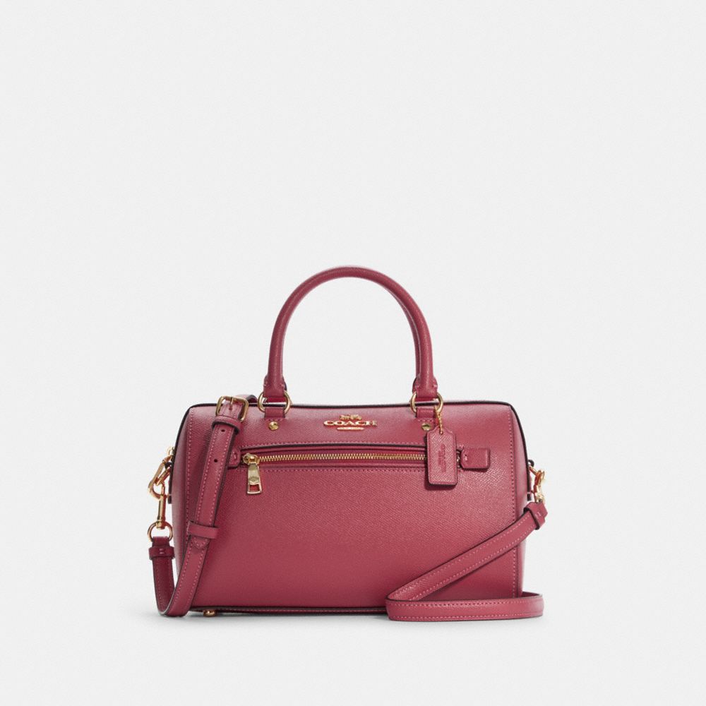 Rowan Satchel - 79946 - GOLD/STRAWBERRY HAZE