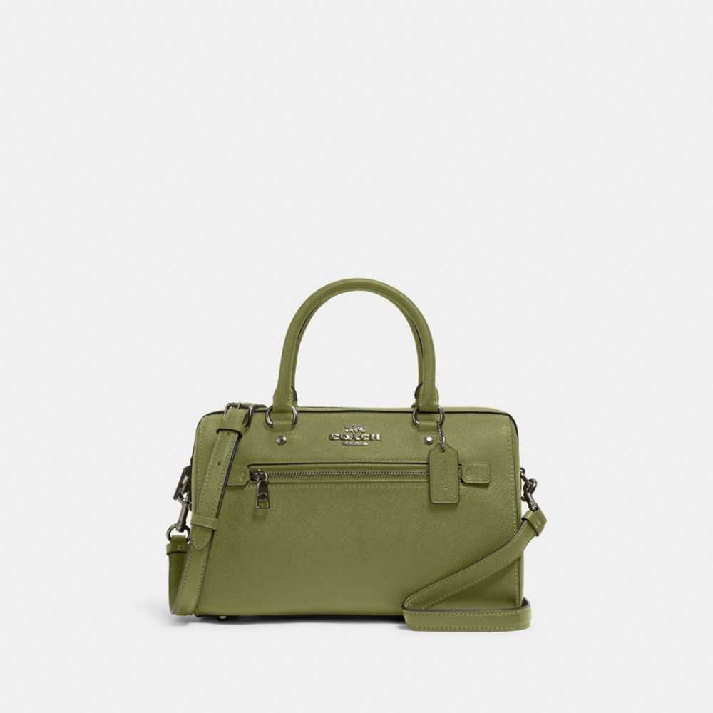 COACH 79946 Rowan Satchel QB/OLIVE GREEN