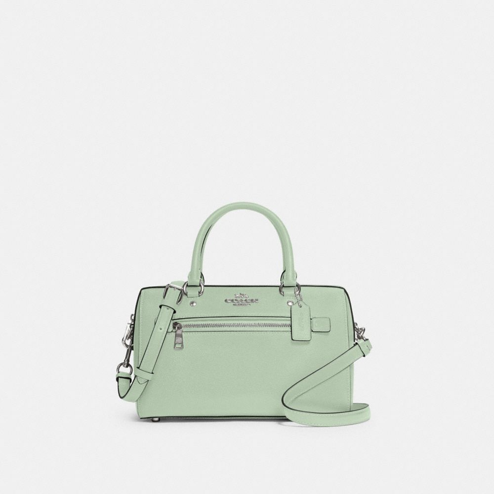 Coach Rowan Satchel Sv Pale Green Coach Clearance