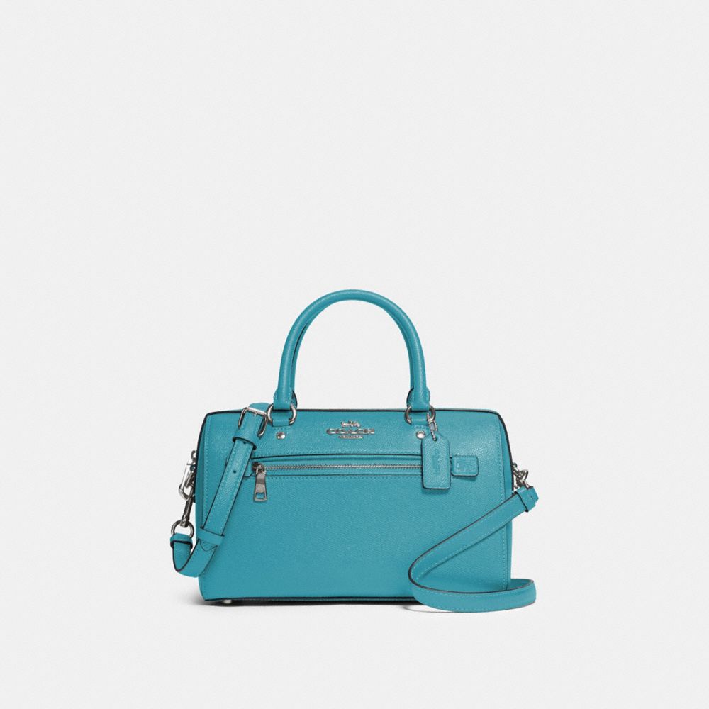 COACH 79946 ROWAN SATCHEL SV/AQUA