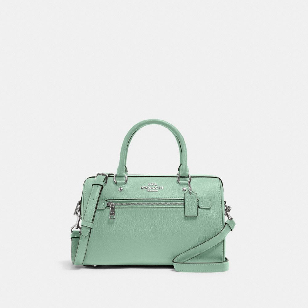 ROWAN SATCHEL - SV/WASHED GREEN - COACH 79946