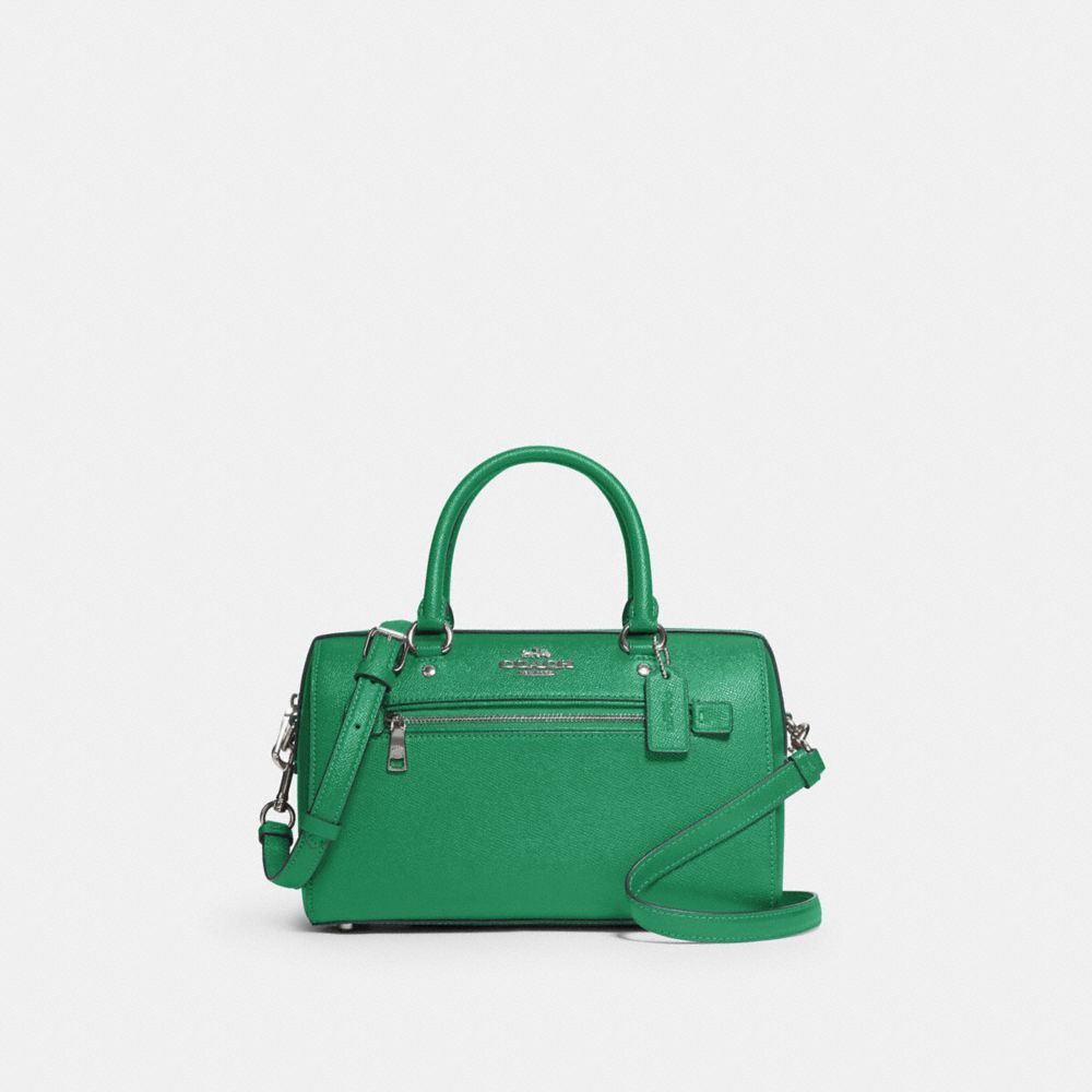 ROWAN SATCHEL - SV/SHAMROCK - COACH 79946