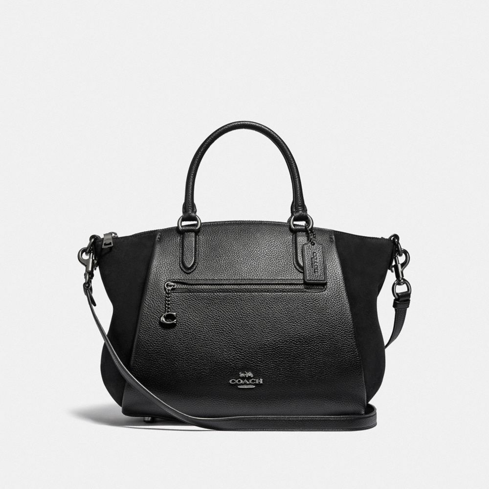 ELISE SATCHEL 29 - GM/BLACK - COACH 79971