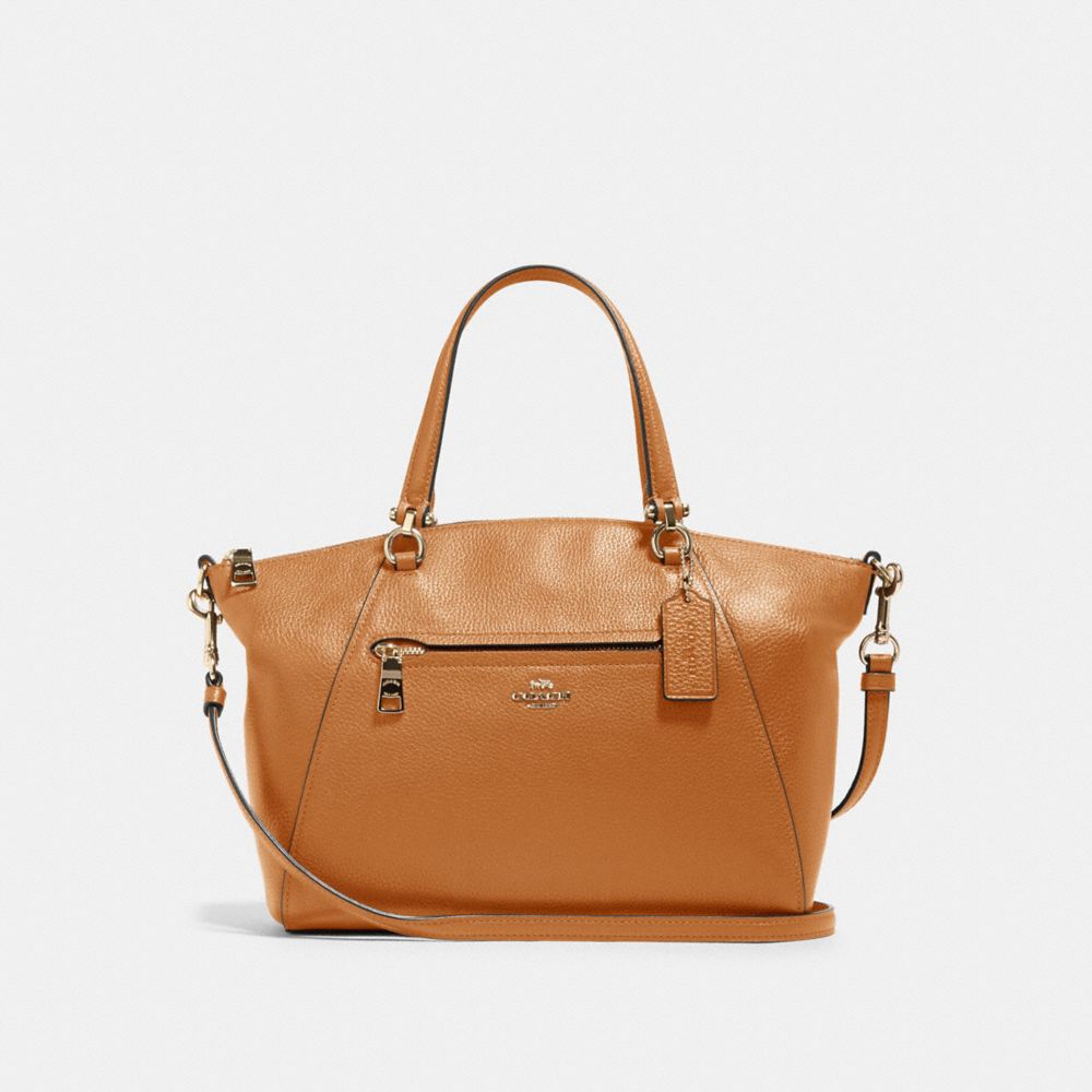 COACH PRAIRIE SATCHEL - IM/LIGHT SADDLE - 79997