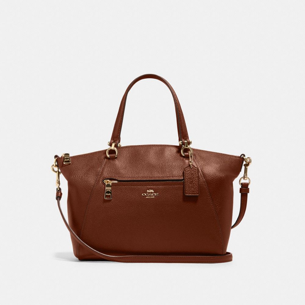 COACH 79997 PRAIRIE SATCHEL IM/REDWOOD