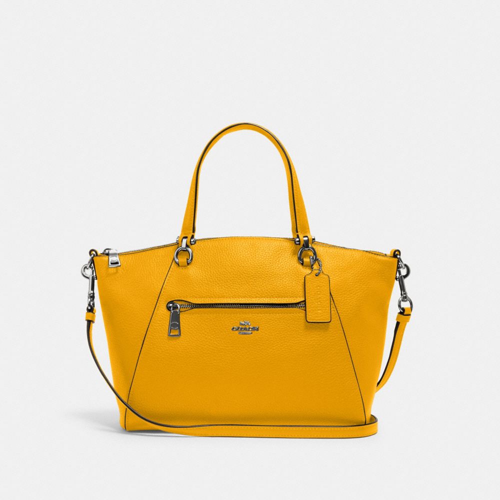 COACH 79997 Prairie Satchel QB/OCHRE