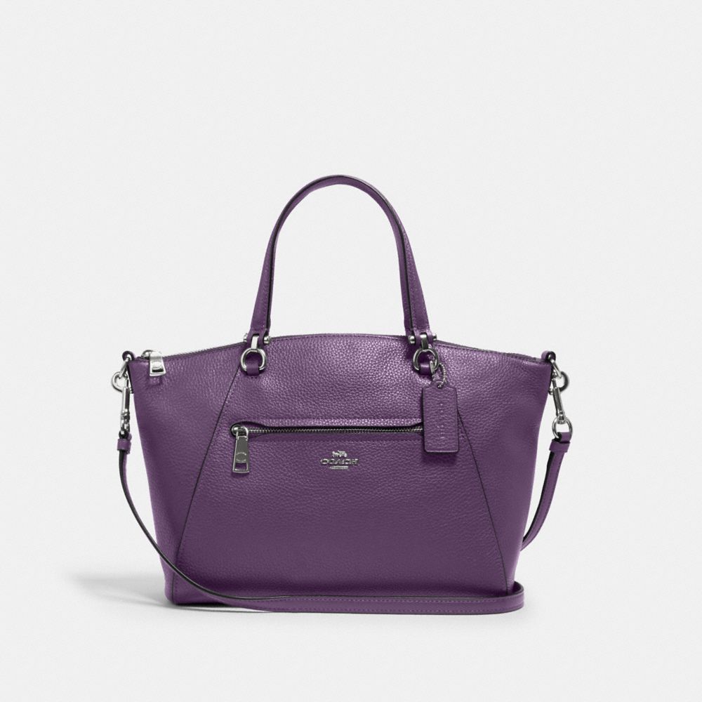 PRAIRIE SATCHEL - SV/DARK AMETHYST - COACH 79997