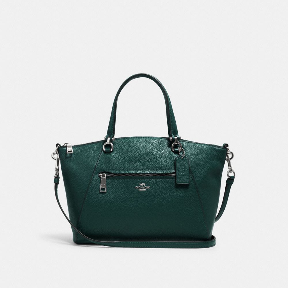 COACH 79997 PRAIRIE SATCHEL SV/DARK-IVY