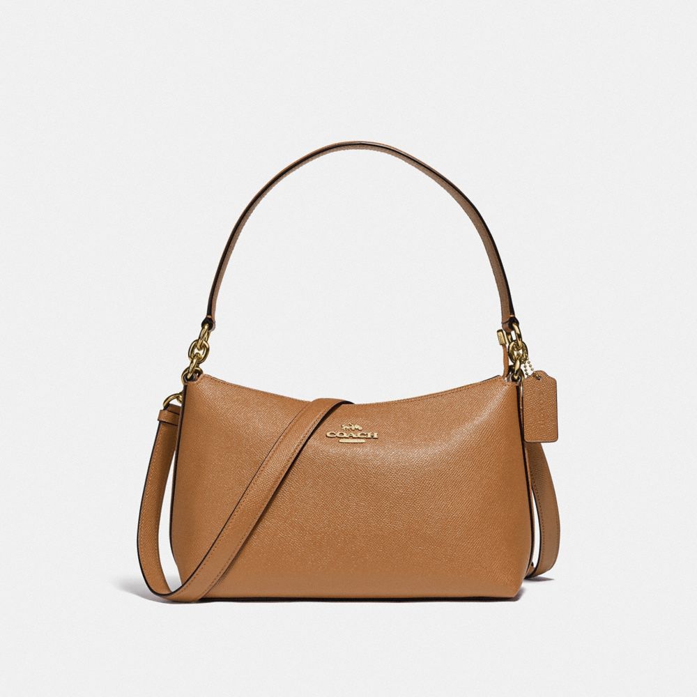 LEWIS SHOULDER BAG - 80058 - IM/LIGHT SADDLE