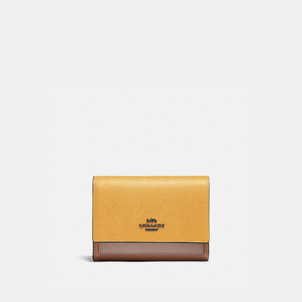 Medium Flap Wallet In Colorblock - 86091 - V5/Honeycomb Multi