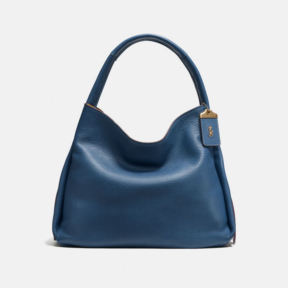 COACH BANDIT HOBO 39 - DARK DENIM/BRASS - 86760