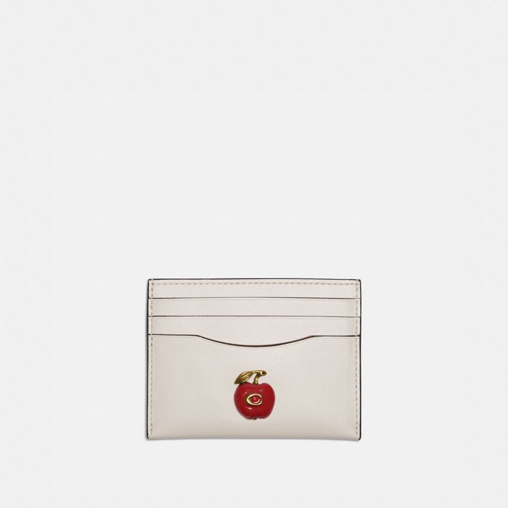 CARD CASE WITH APPLE