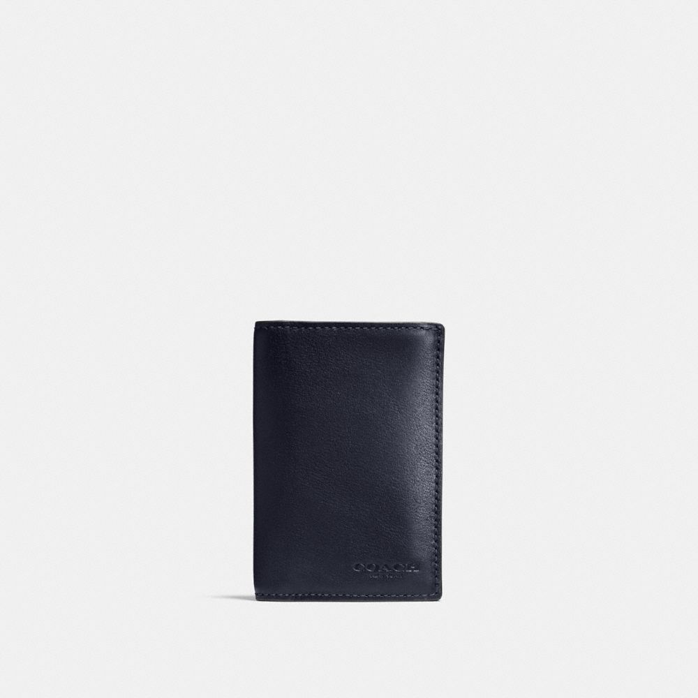 COACH 87121 Bifold Card Case Midnight