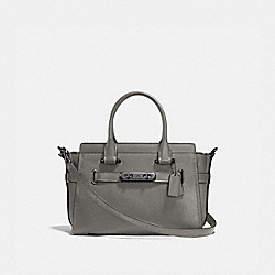 COACH SWAGGER 27 - 87295 - HEATHER GREY/DARK GUNMETAL