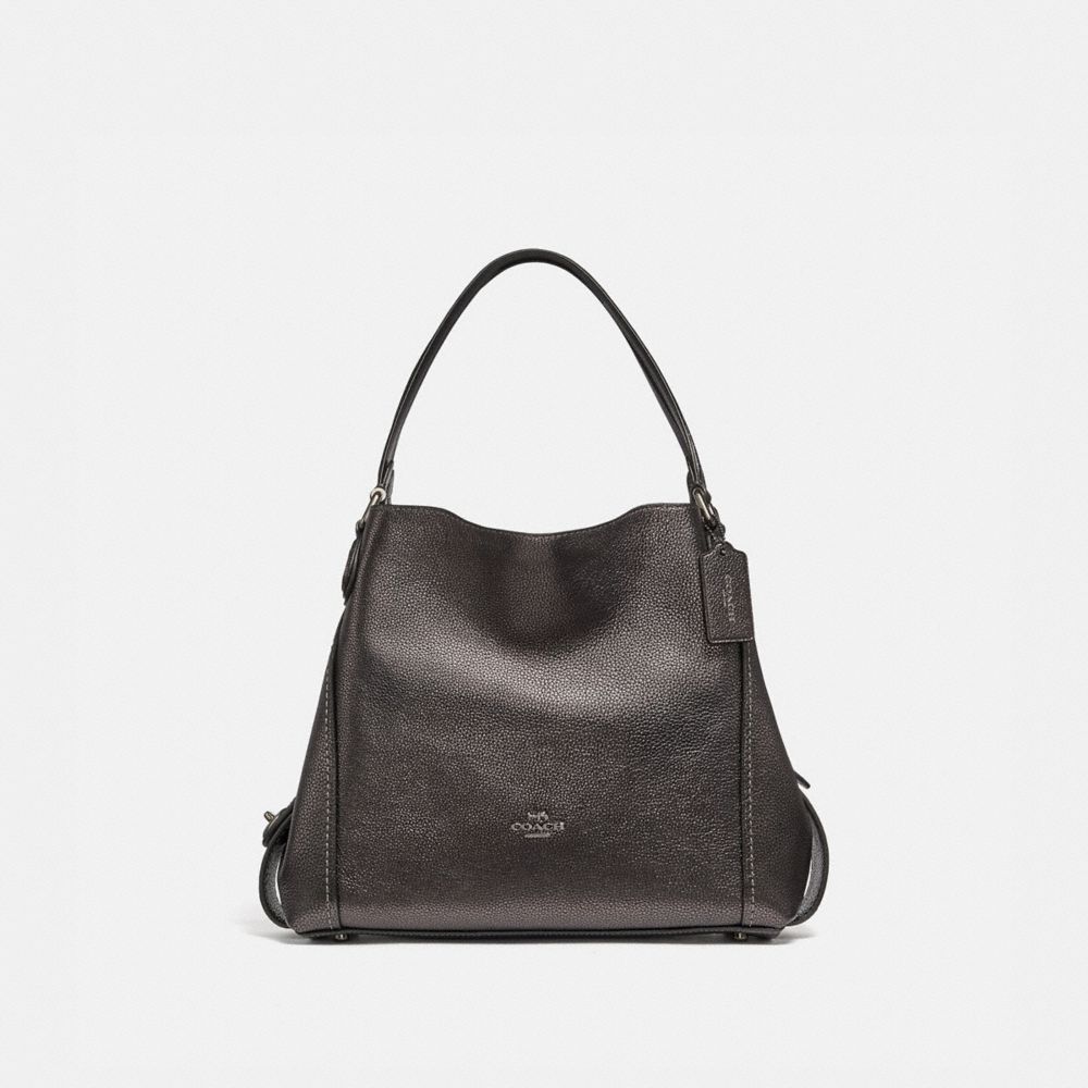 COACH 87399 - EDIE SHOULDER BAG 31 GM/METALLIC GRAPHITE