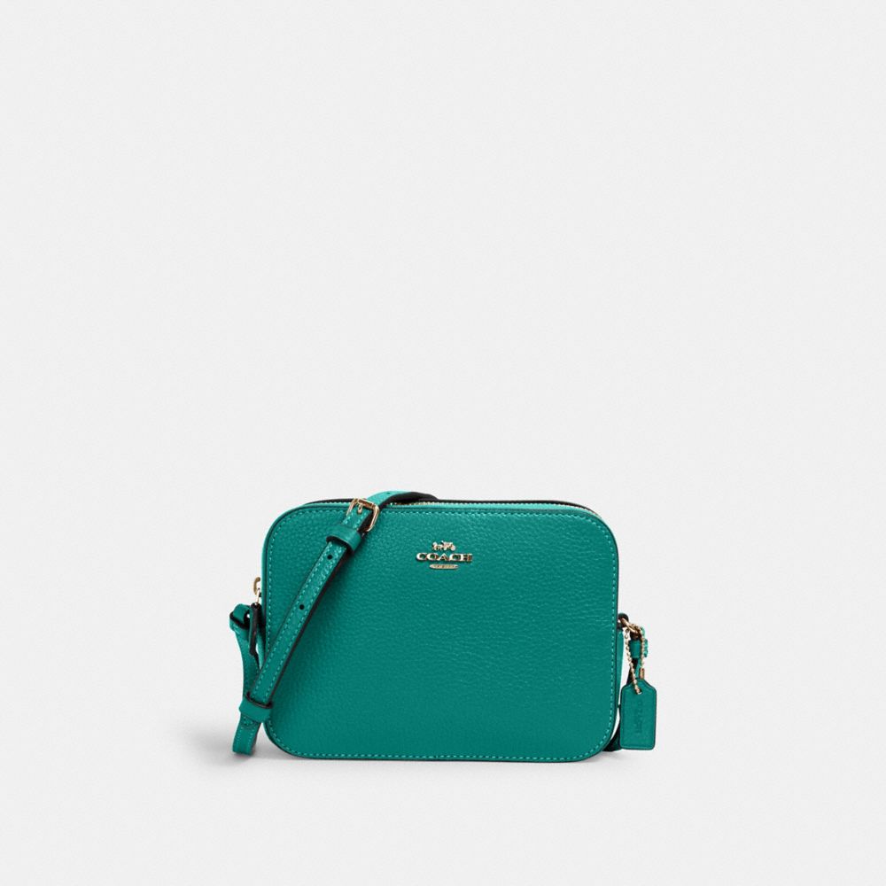 COACH MINI CAMERA BAG - IM/BRIGHT JADE - 87734