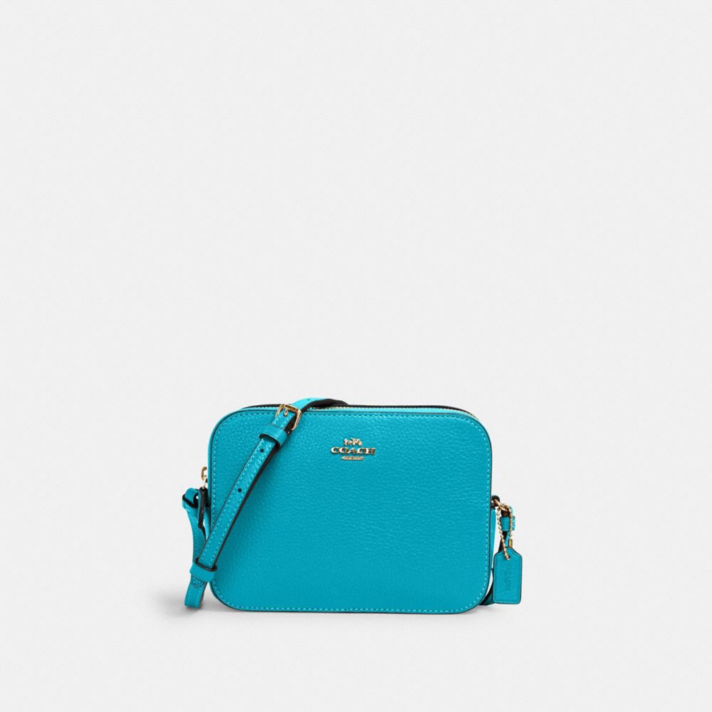 COACH 87734 MINI CAMERA BAG IM/TEAL