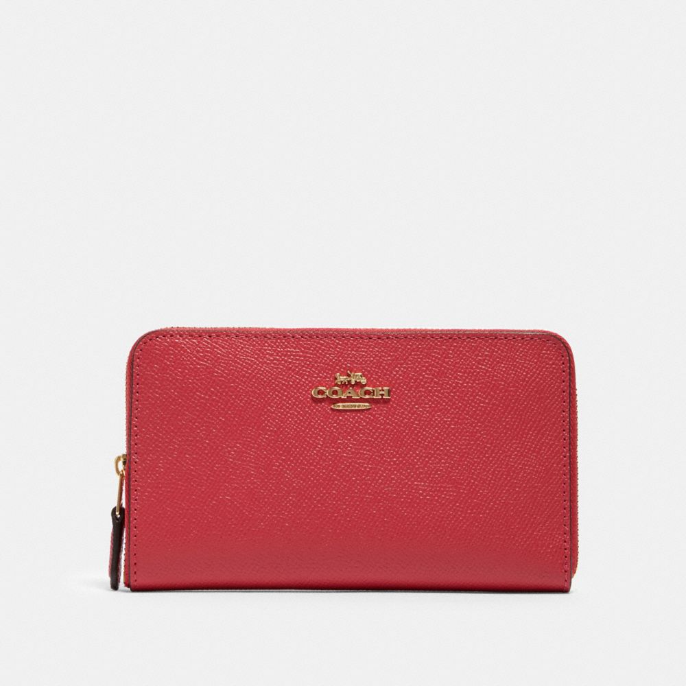 MEDIUM ZIP AROUND WALLET - 87735 - IM/POPPY