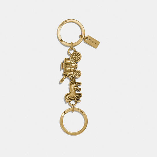 87983 - Horse And Carriage Valet Brass/Brass