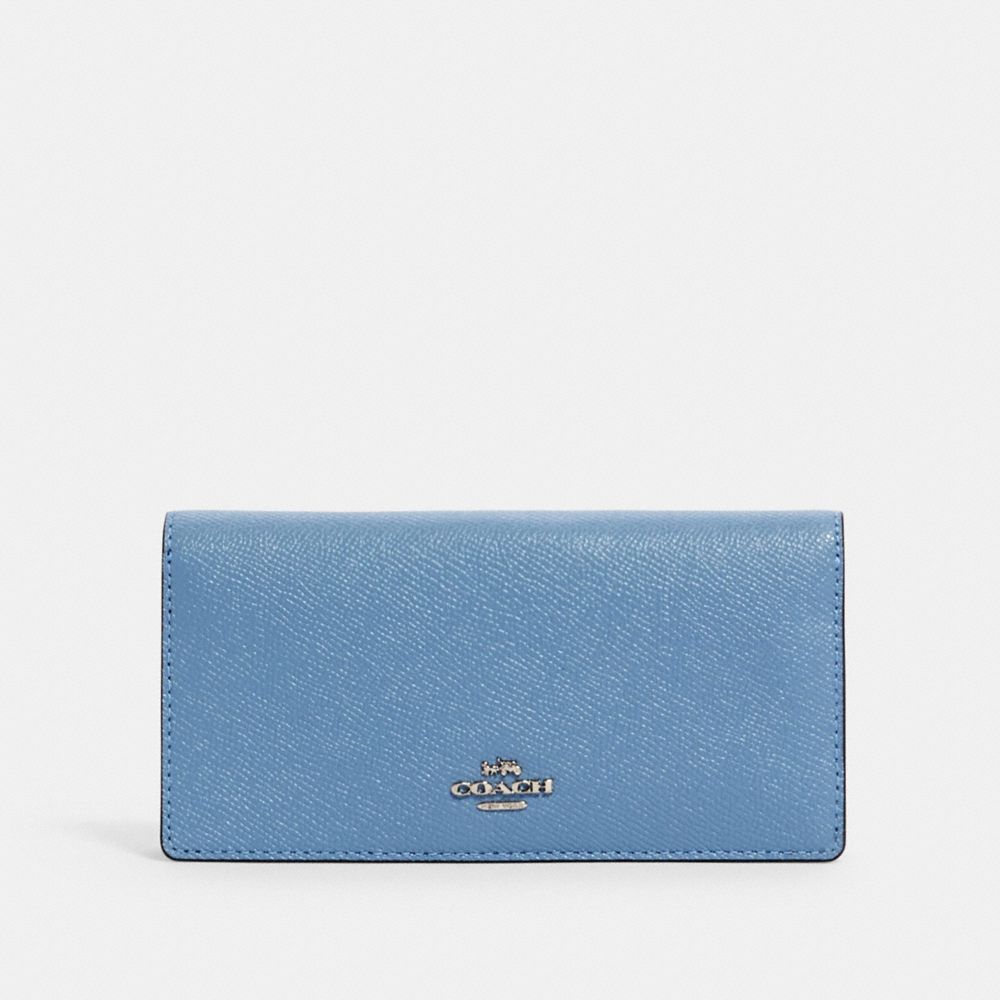 BIFOLD WALLET - SV/SLATE - COACH 88025