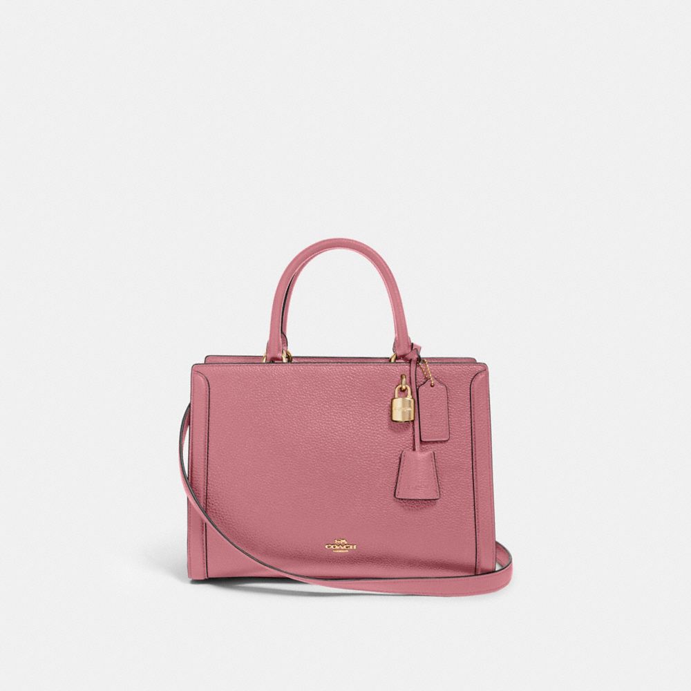 ZOE CARRYALL - IM/ROSE - COACH 88037