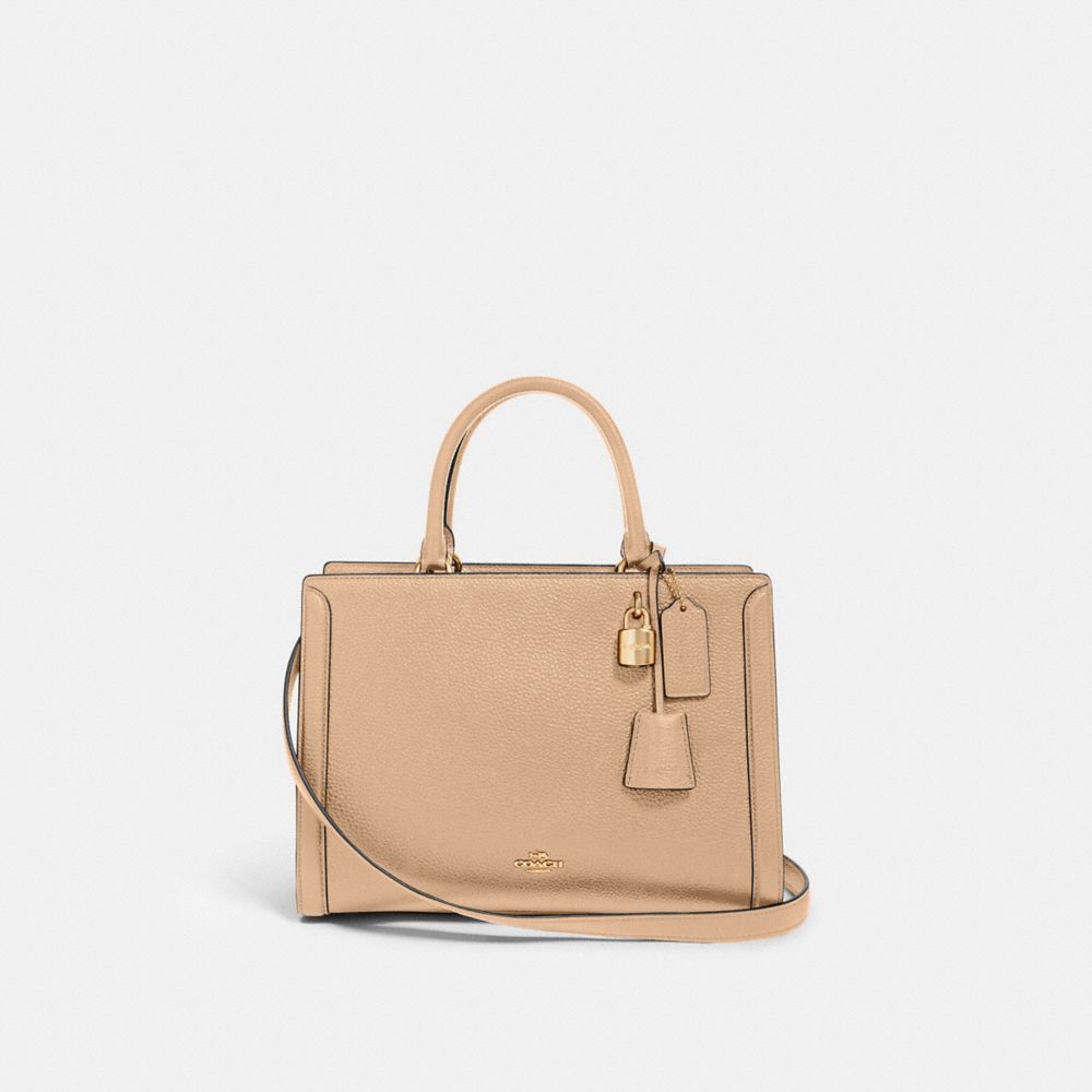 COACH ZOE CARRYALL - IM/TAUPE - 88037