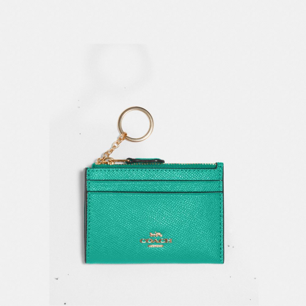 COACH 88250 - MINI SKINNY ID CASE IM/GREEN