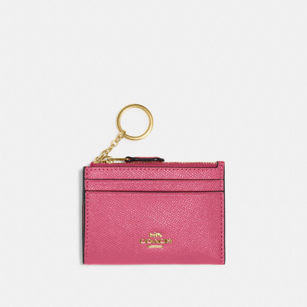 COACH 88250 Mini Skinny Id Case Im/Petunia